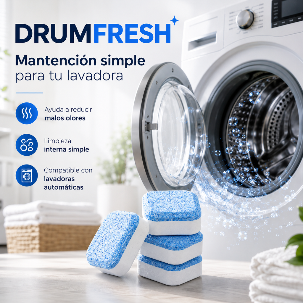 DrumFresh - Ayuda a cuidar tu lavadora